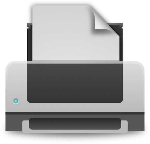 Printer with word search